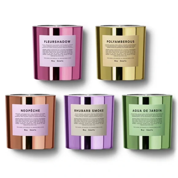 BRAND NEW- BOY SMELLS CANDLE SET - Picture 2 of 4